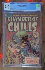 Chamber of Chills #23 (1954) | CGC Graded 2.0
