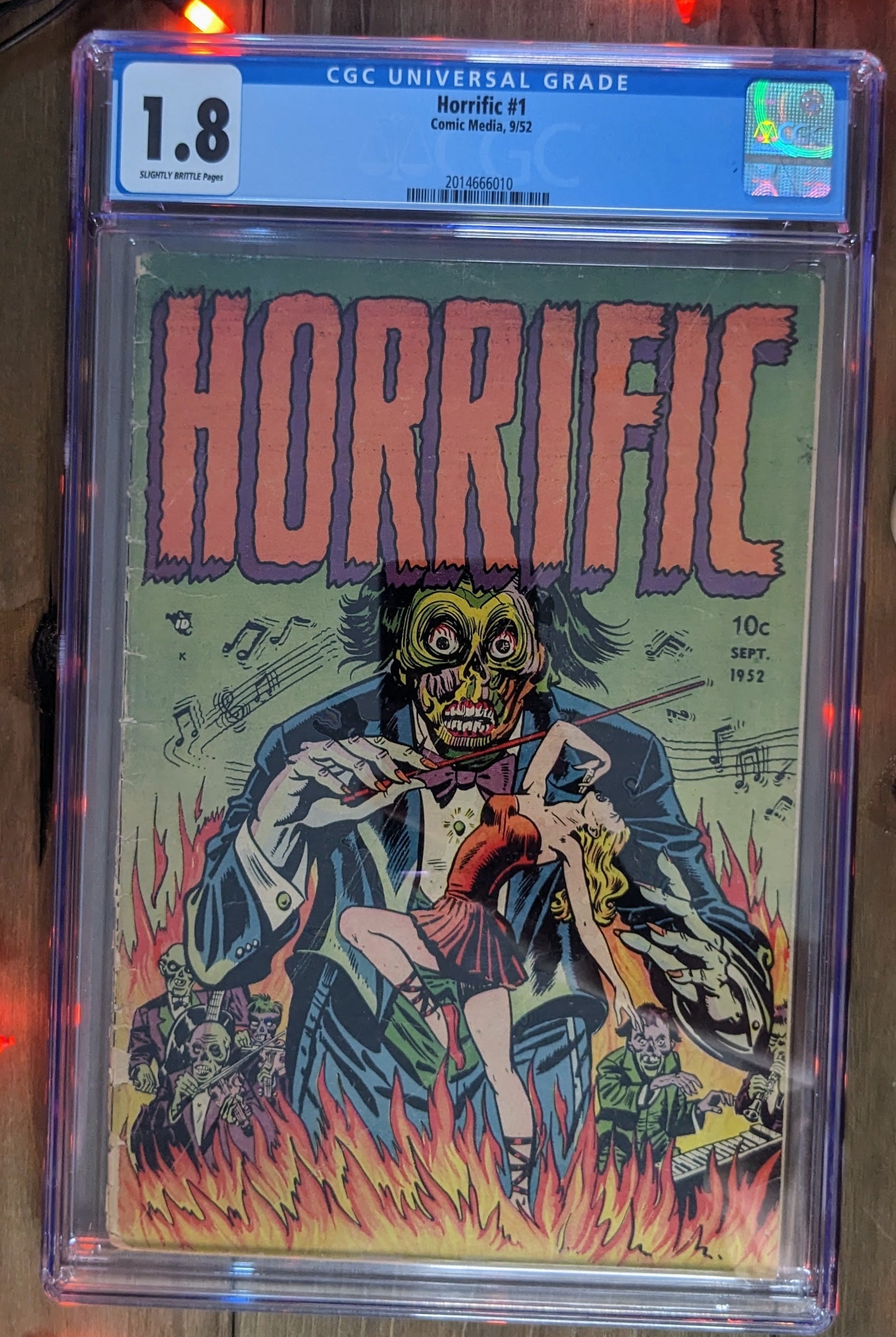 Horrific #1 (1952) | CGC Graded 1.8