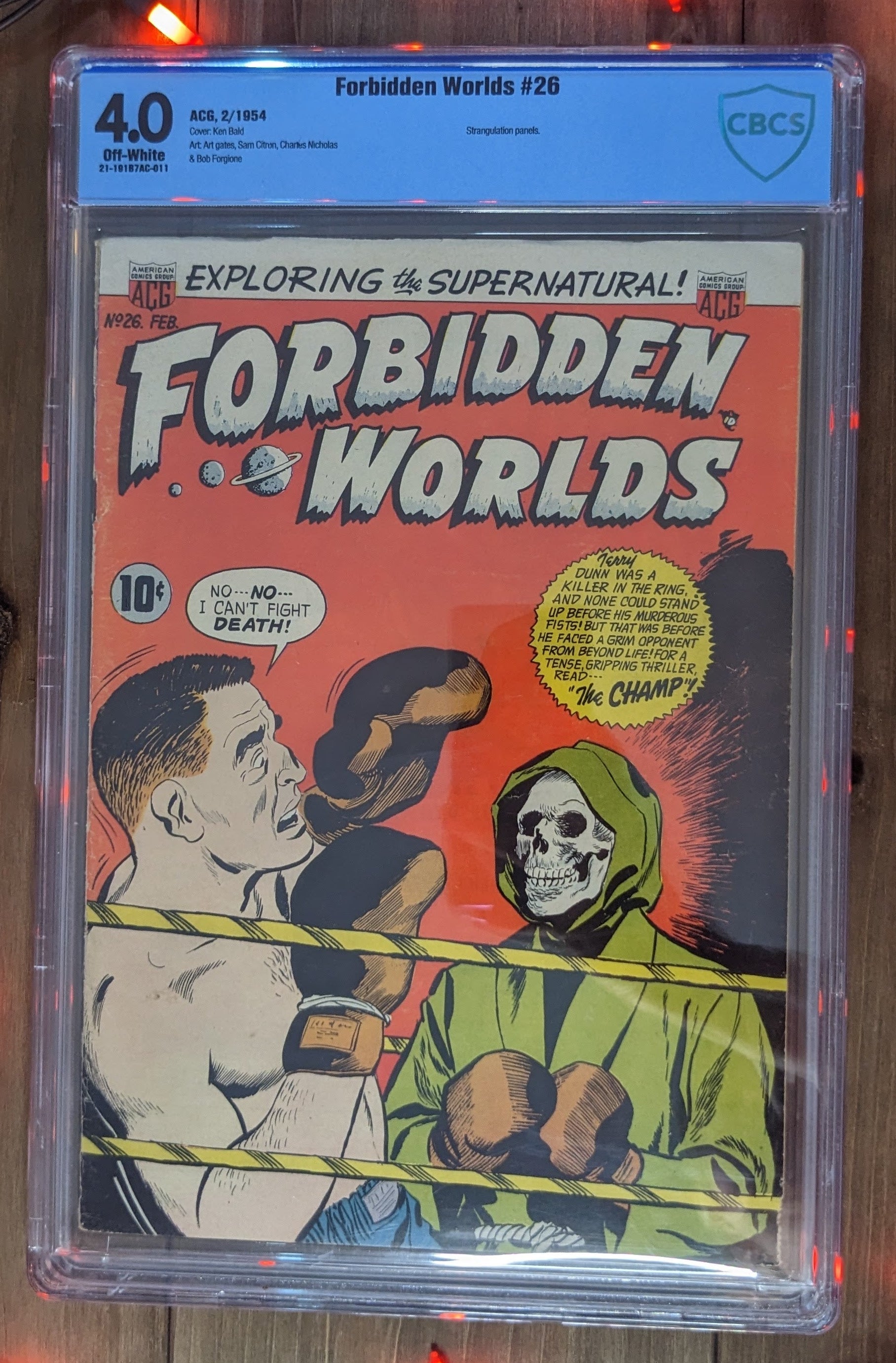 Forbidden Worlds #26 (1954) | CBCS Graded 4.0