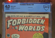 Forbidden Worlds #26 (1954) | CBCS Graded 4.0