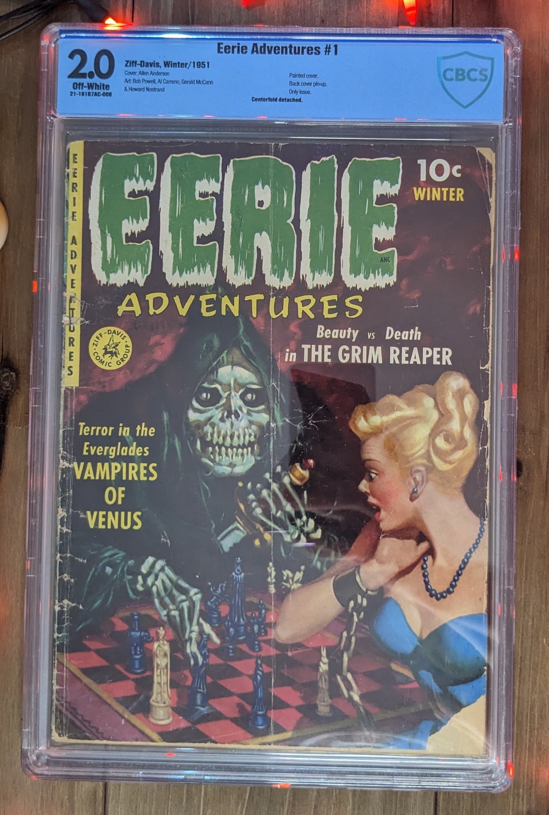Eerie Adventures #1 (1951) | CBCS Graded 2.0