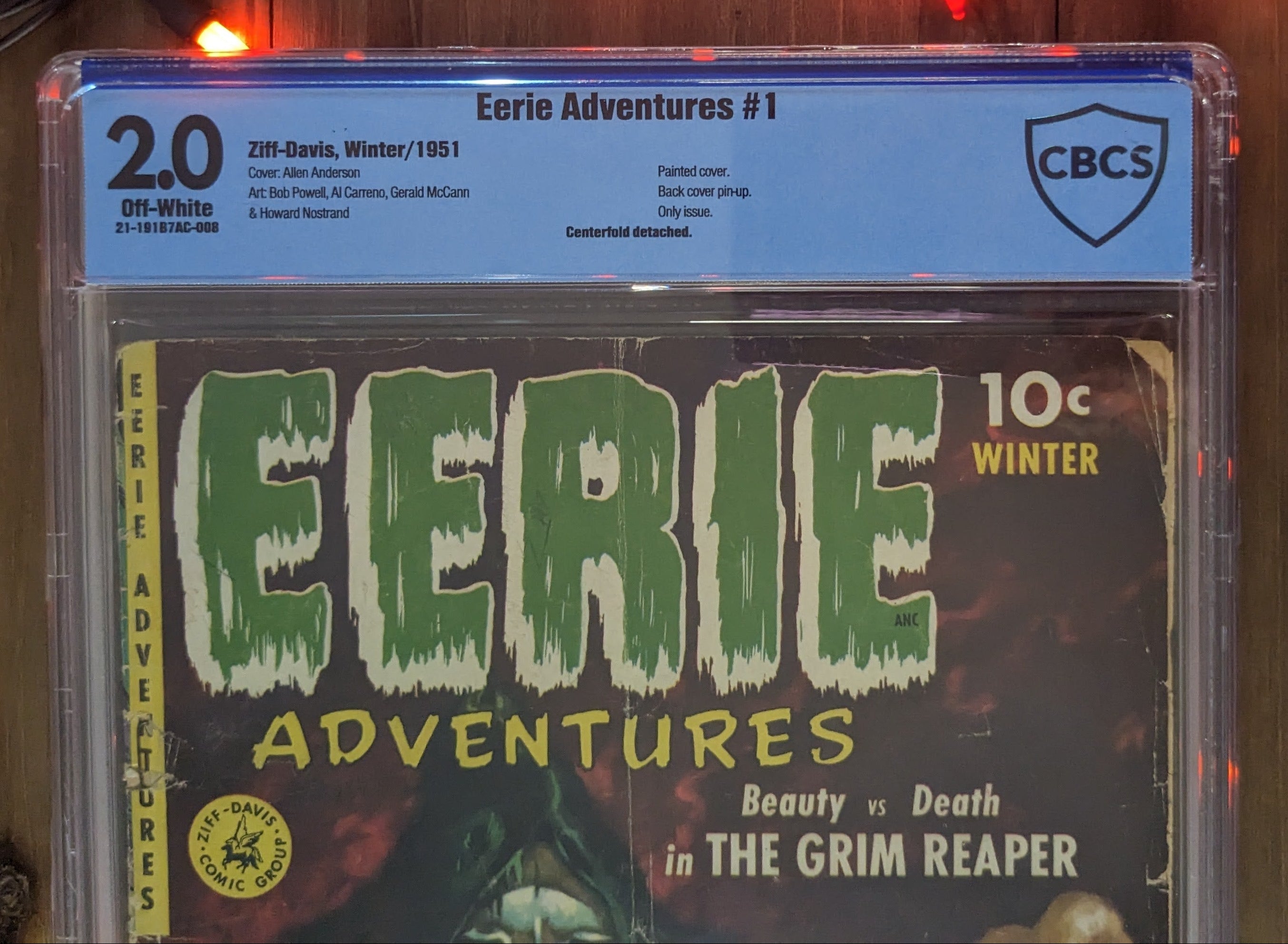 Eerie Adventures #1 (1951) | CBCS Graded 2.0