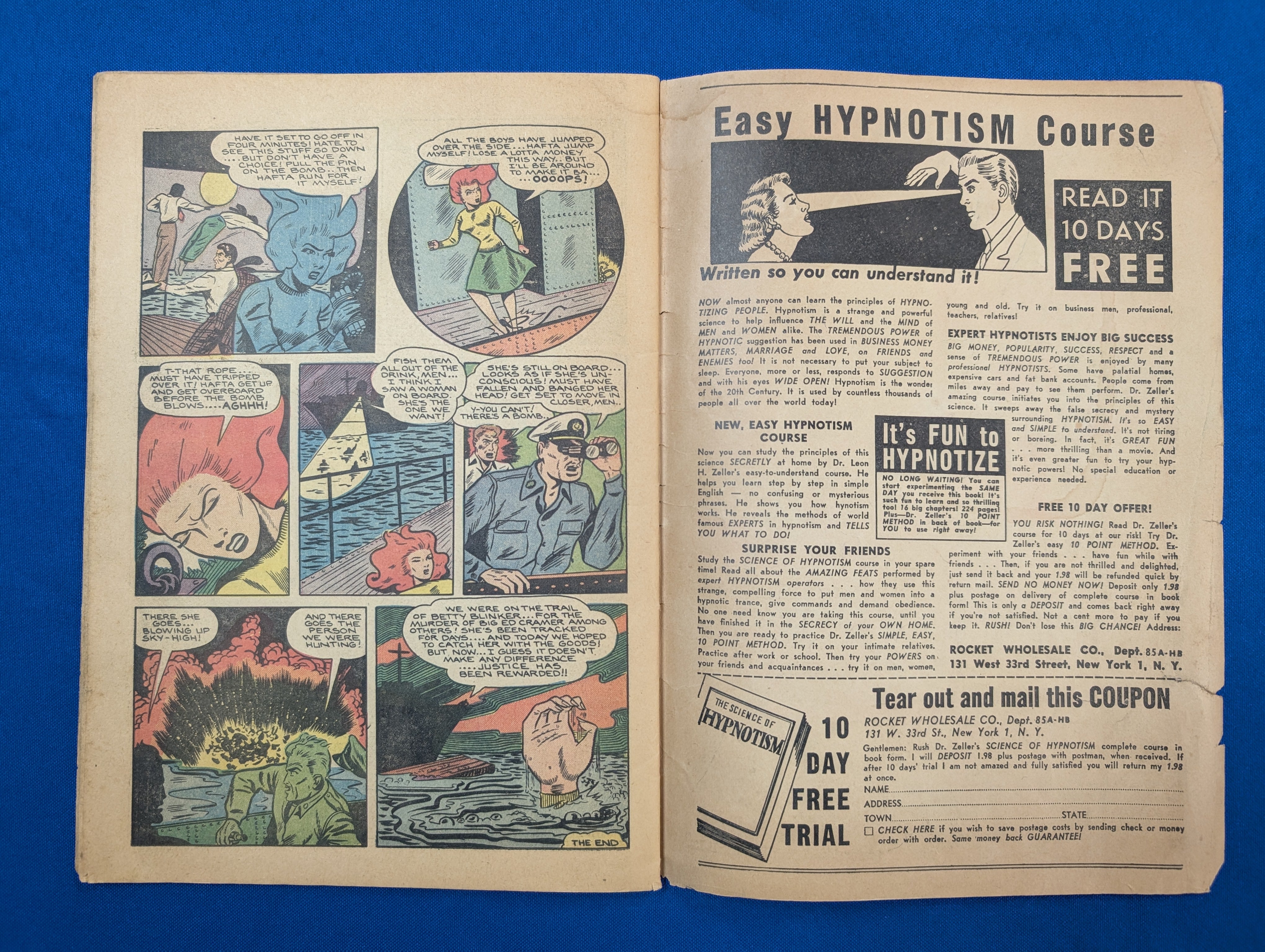 Thrilling Crime Cases #48 (1951) - VG (4.0)
