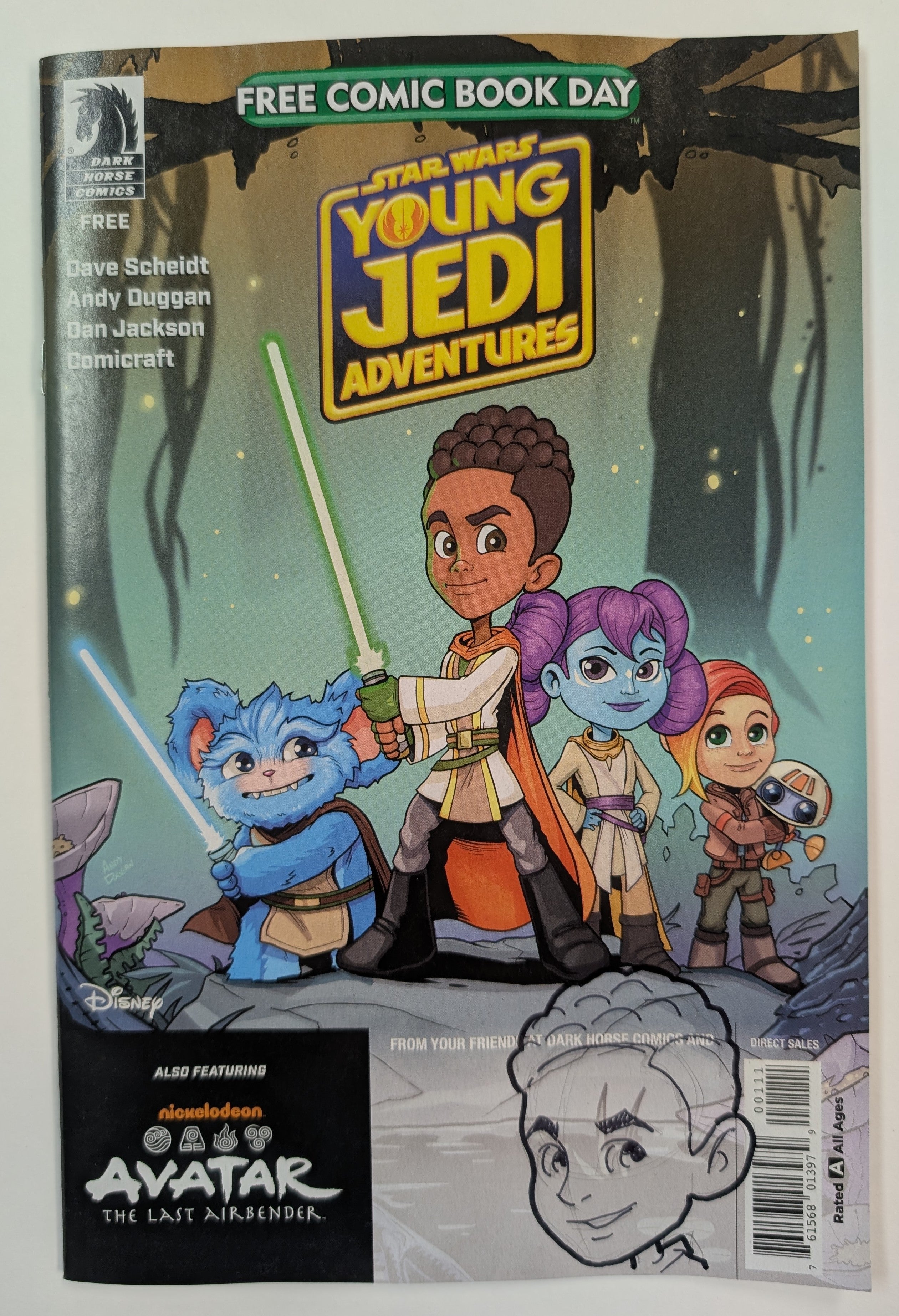 FCBD 2025 Star Wars: Young Jedi Adventures - SIGNED by Artist Andy Duggan