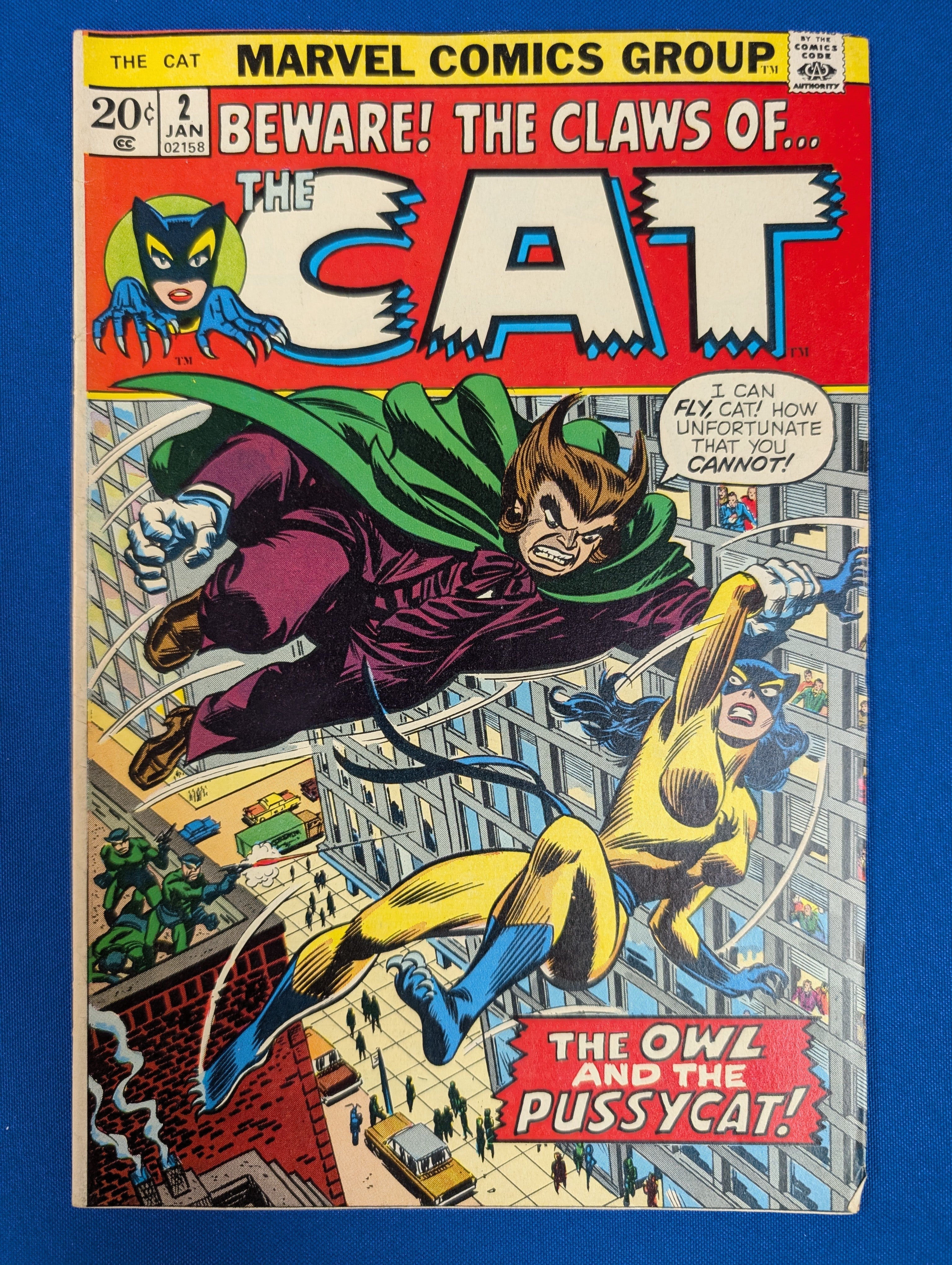 The Cat 1-4 (1972) - FN (6.0) - 1st App & Origin