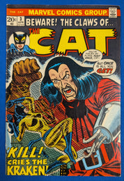 The Cat 1-4 (1972) - FN (6.0) - 1st App & Origin
