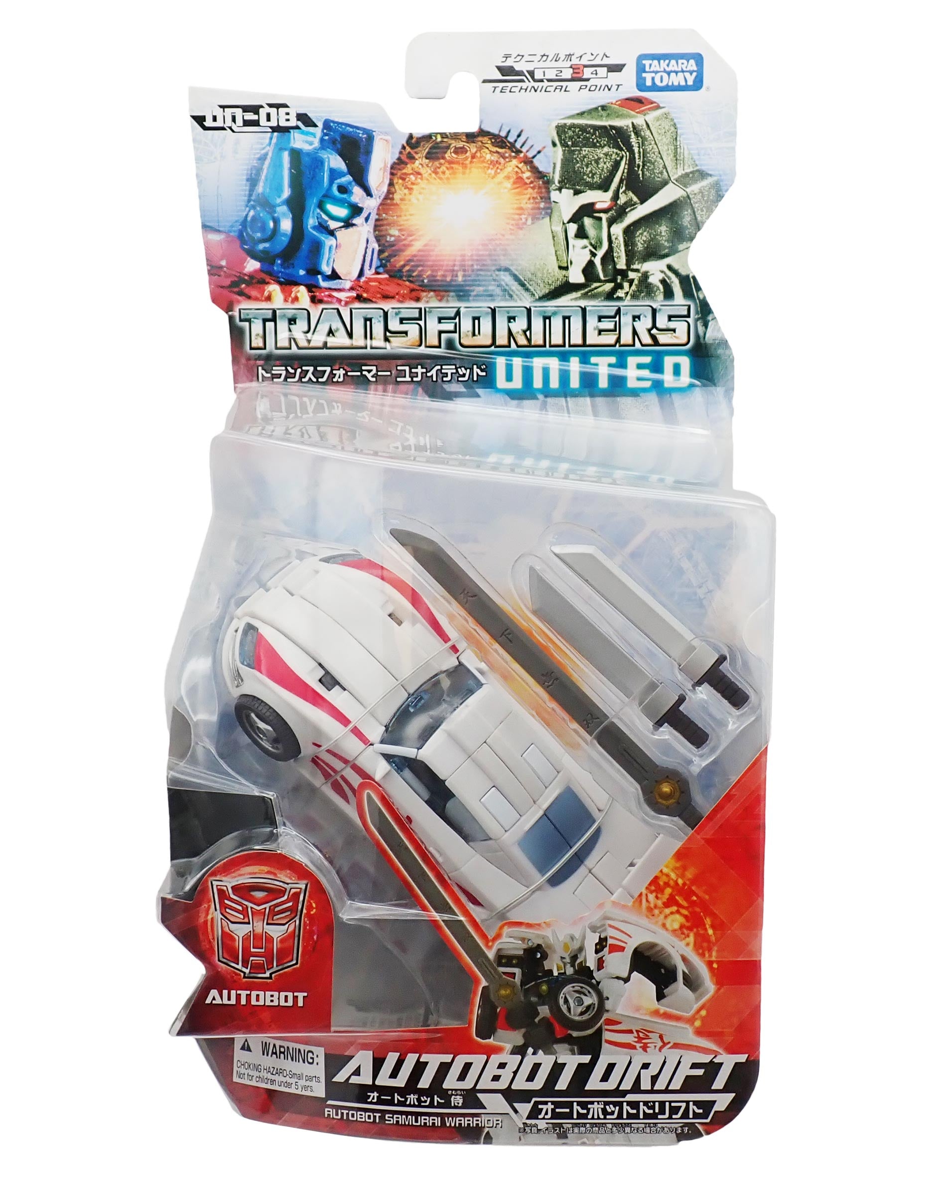 TRANSFORMERS UNITED AUTOBOT DRIFT　ドリフト TRANSFORMERS UNITED AUTOBOT DRIFT ドリフト Transformers Age of