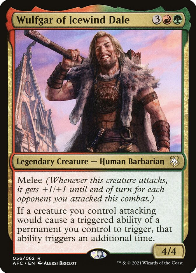 Wulfgar of Ocewind Dale - Red/Green