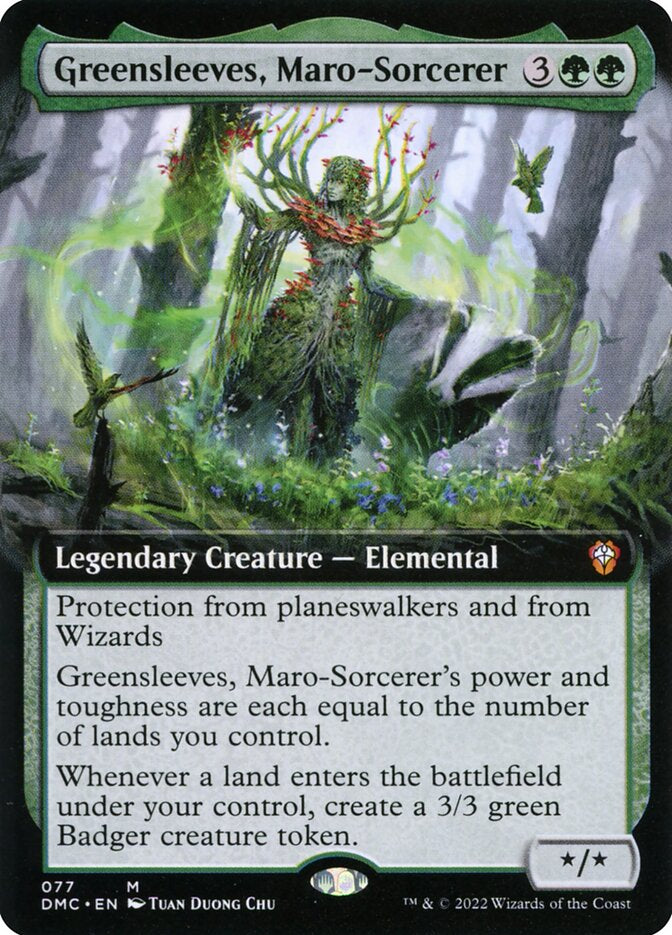 Greensleeves, Maro-Sorcerer - Green