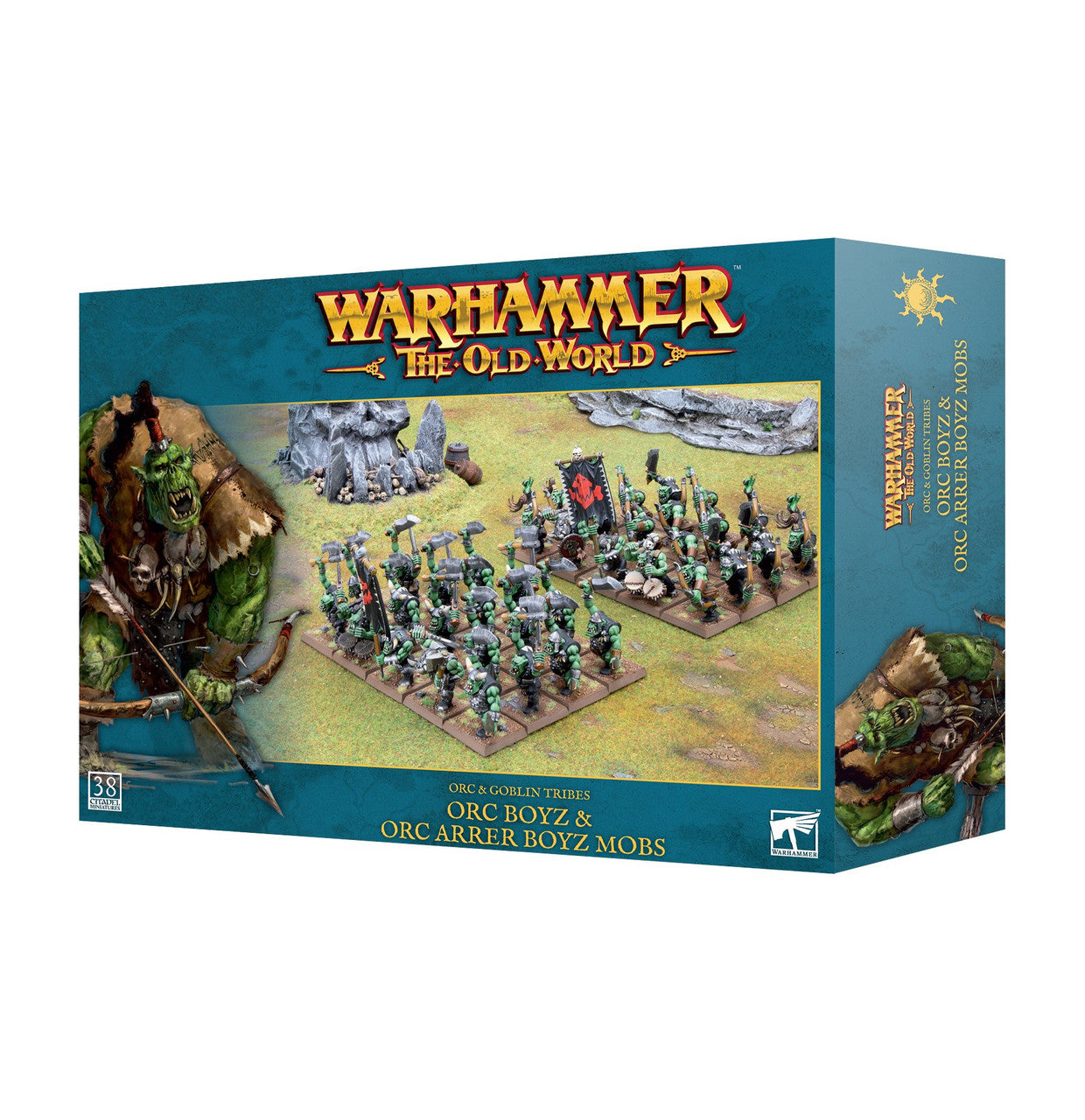 Warhammer: The Old World Orcs & Goblins Orc Arrer Boyz Mob