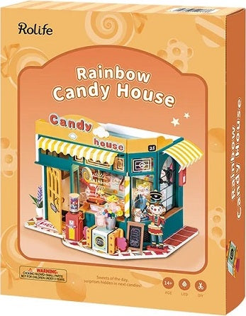 DIY Minature House | Rainbow Candy House