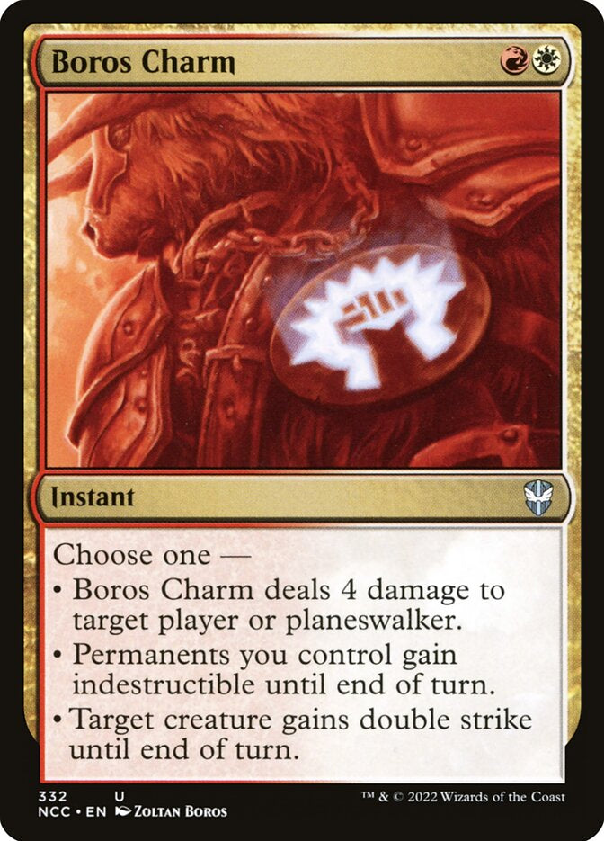 Boros Charm - Red / White