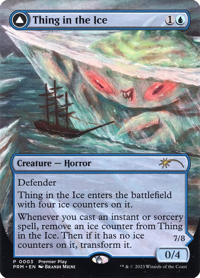 Thing in the Ice / Awoken Horror - Blue