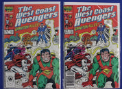 West Coast Avengers #1-20 Incomplete Run + Extras Lot of 31 VF