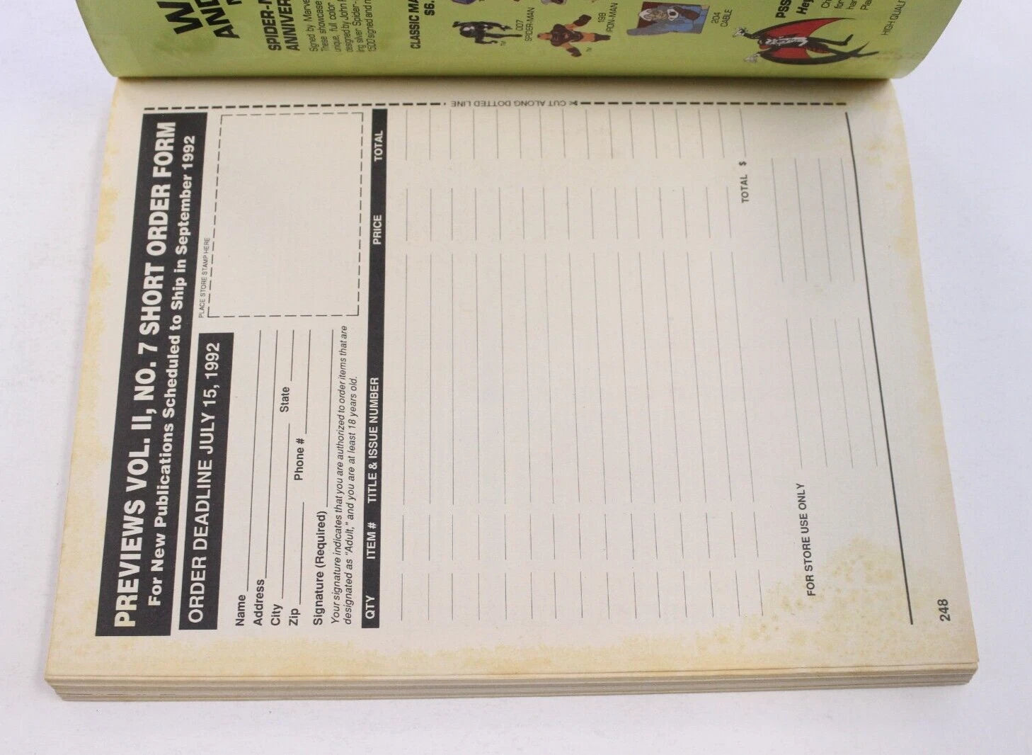 Diamond Previews Vol. II #7