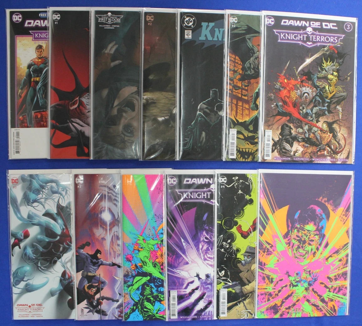 Knight Terrors Crossover Event Near Complete Lot of 95 VF/NM