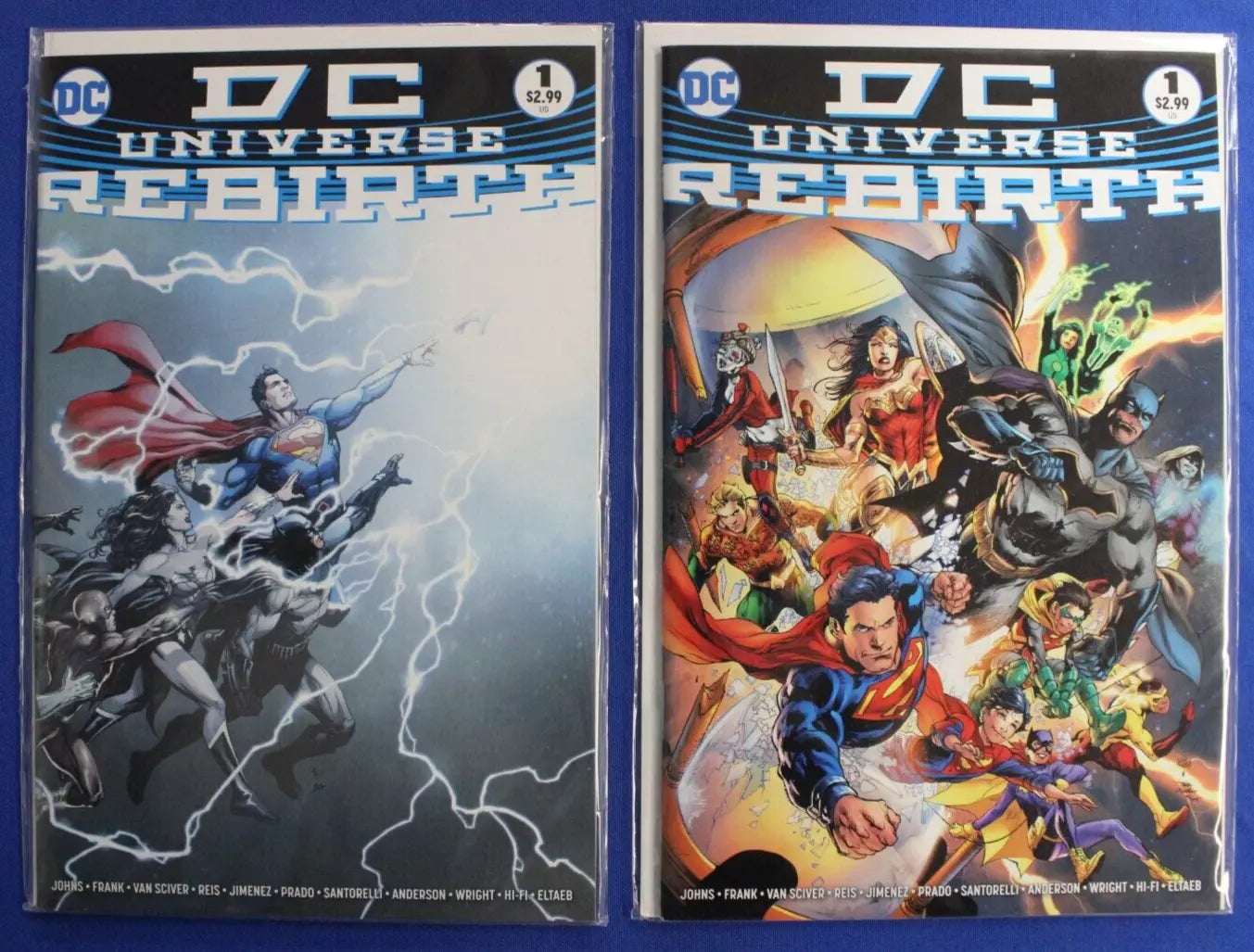 DC Universe Rebirth Lot of 26 One-Shots & Variants VF/NM