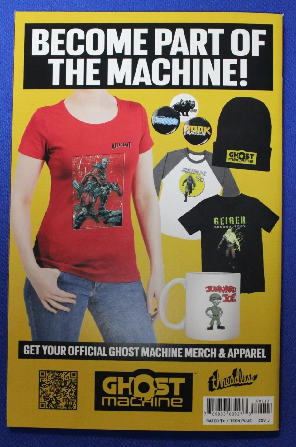 Ghost Machine #1 Ivan Reis Cover J Variant NM