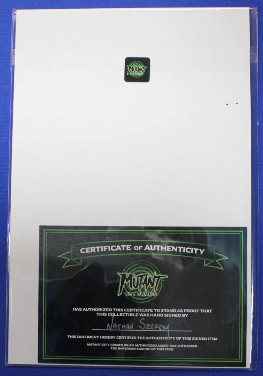 Zirty Girlz #2 Lily Munster Tattoo SIGNED by Nathan Szerdy w/ COA NM-