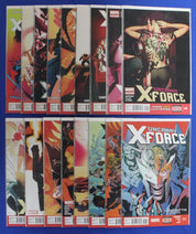 Uncanny X-Force #1-17 Complete Set VF/NM