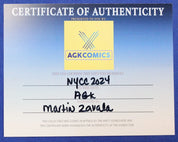 Tribute Notorious BIG NYCC Foil Variant SIGNED by Martin Zavala w/ COA NM-