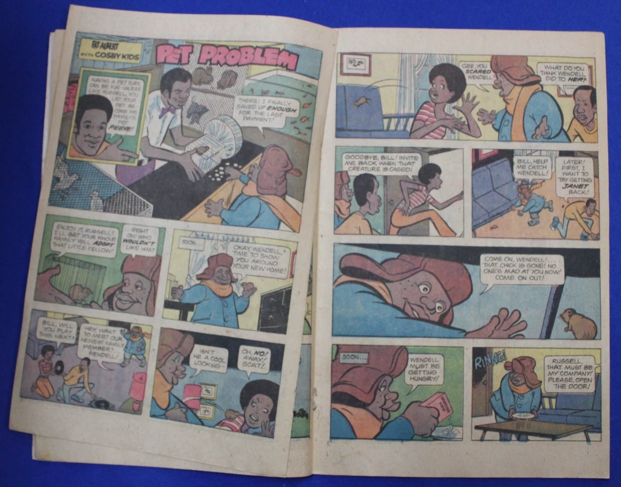 Fat Albert and the Cosby Kids Lot of 4 FR-GD