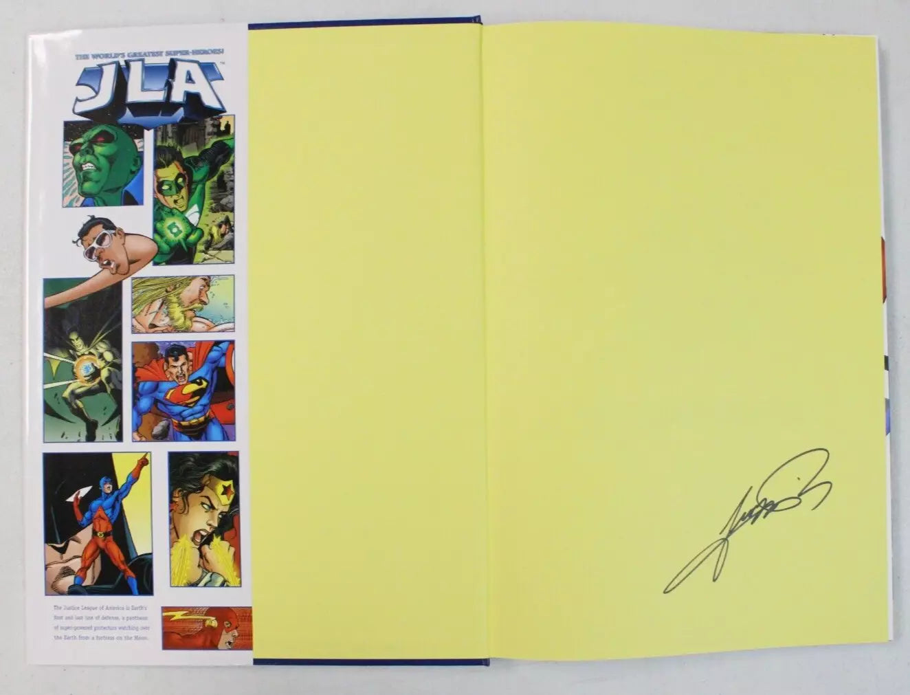 JLA Avengers Hardcover Slipcase Set w/ Compendium Signed x4 by George Perez