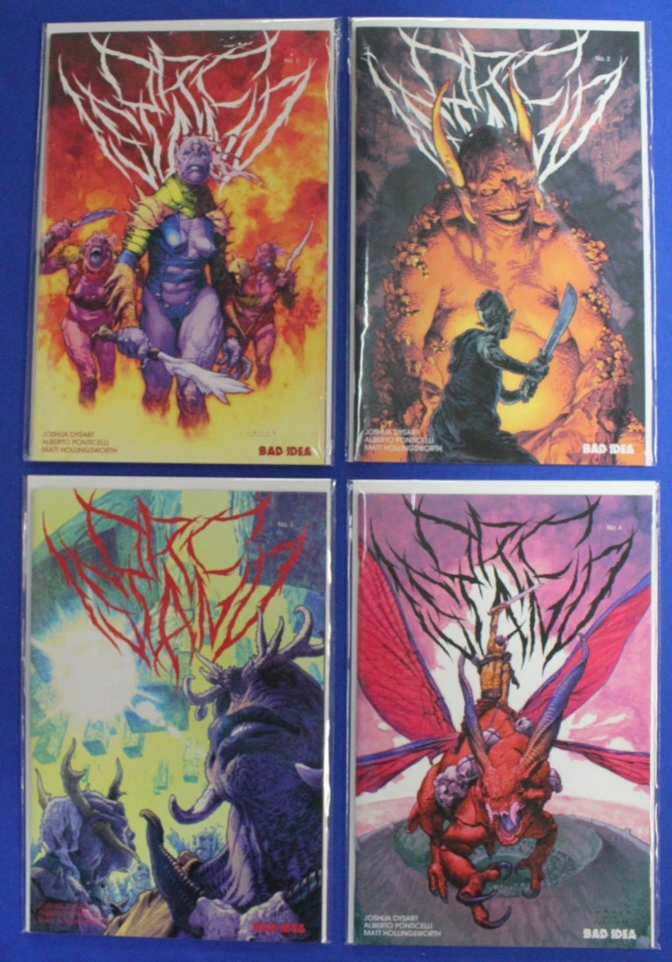 Orc Island #1-4 Complete Set VF/NM