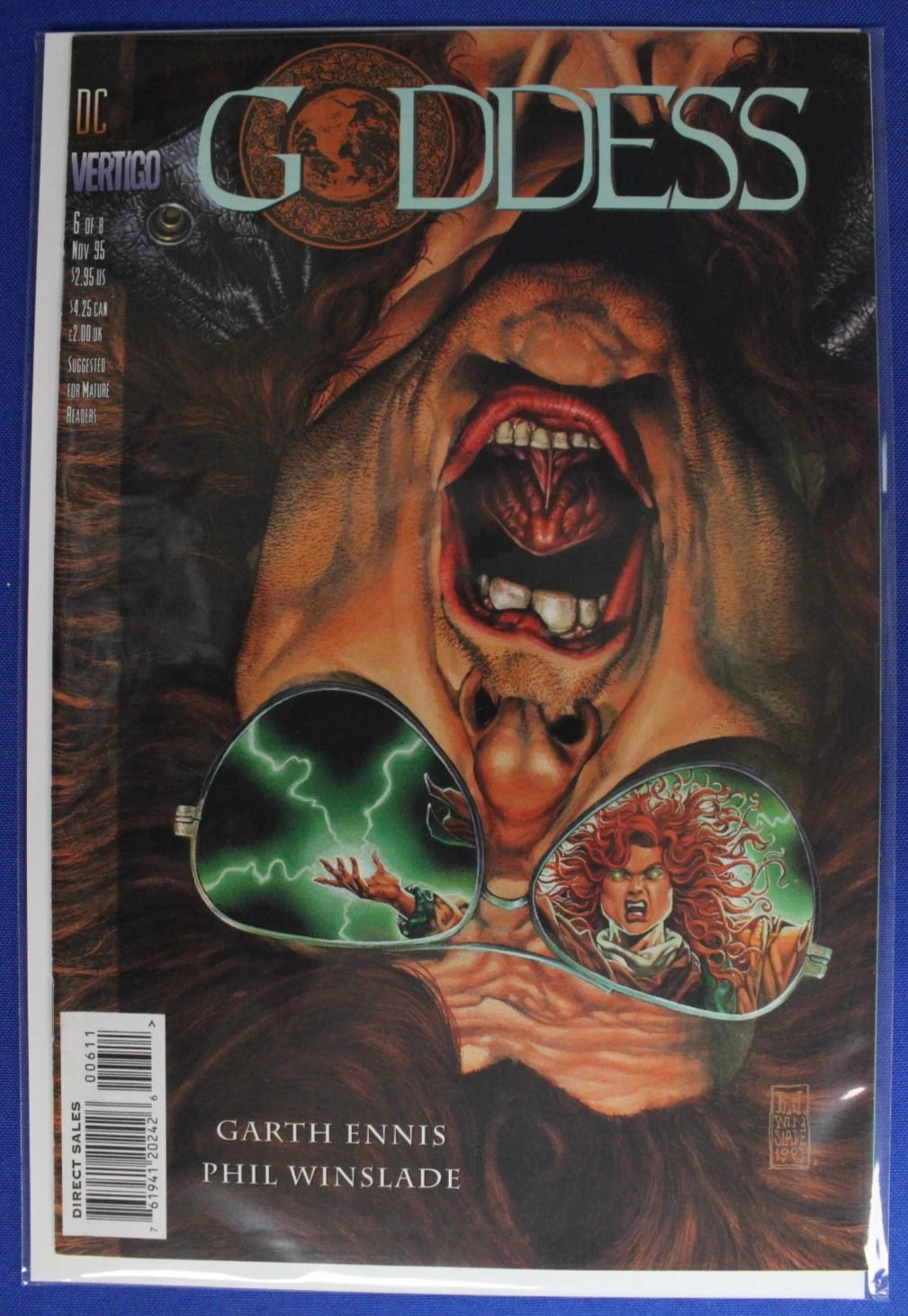 Goddess #1-8 Complete Set VF-VF/NM