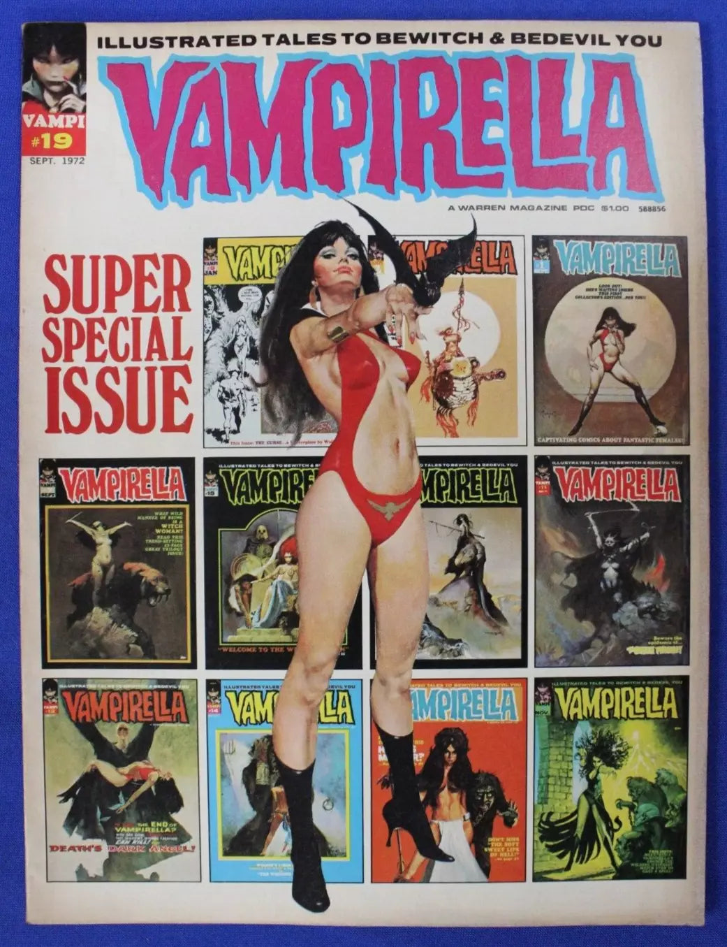 Vampirella Lot of 73 Magazines GD-VG