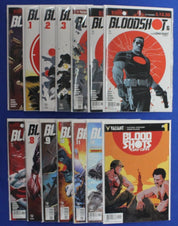 Bloodshot #0-12 Complete Set + Bloodshot's Day Off One-Shot VF/NM