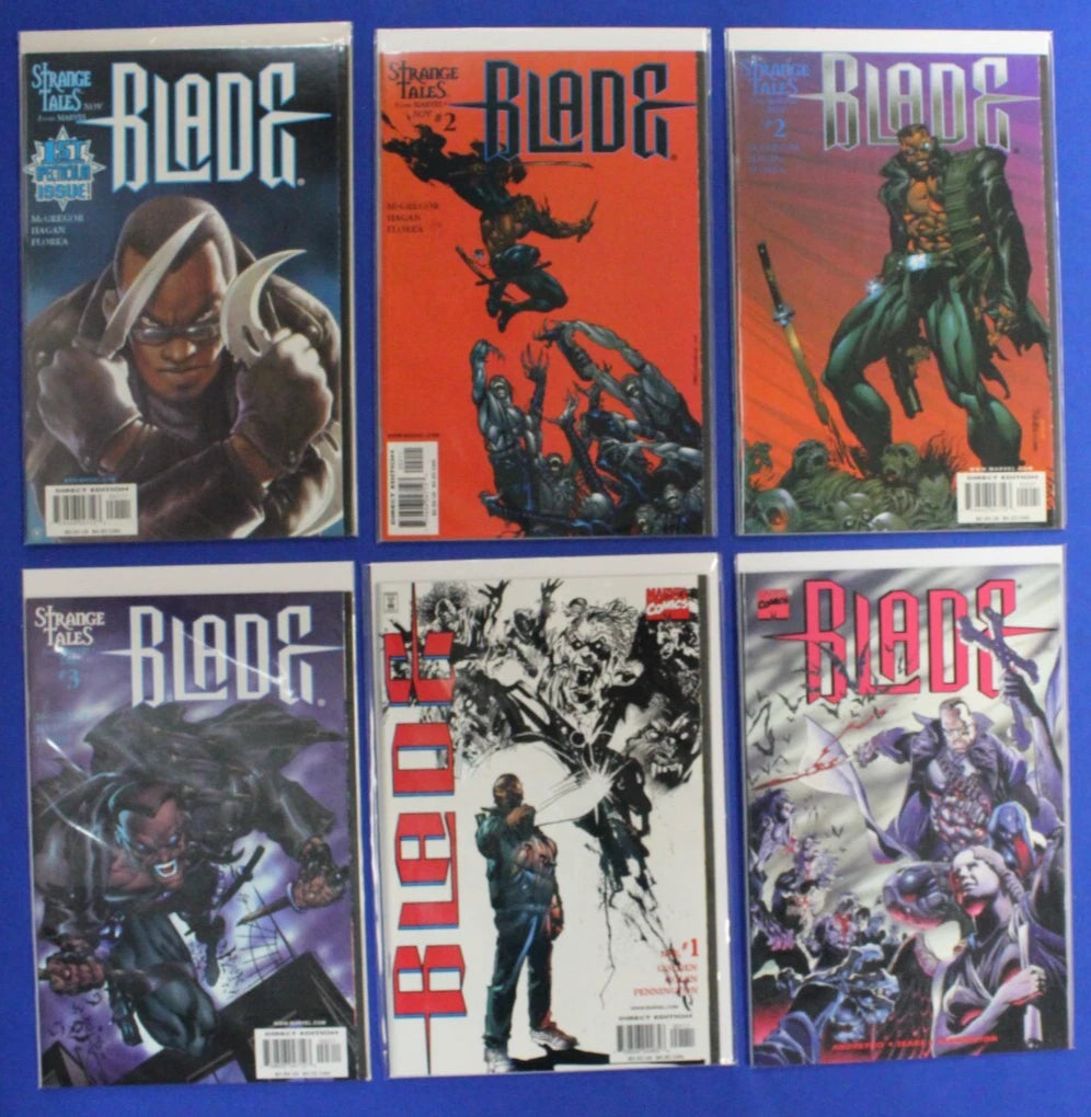 Blade #1-3 Complete Set + One-Shots Lot of 6 VF/NM