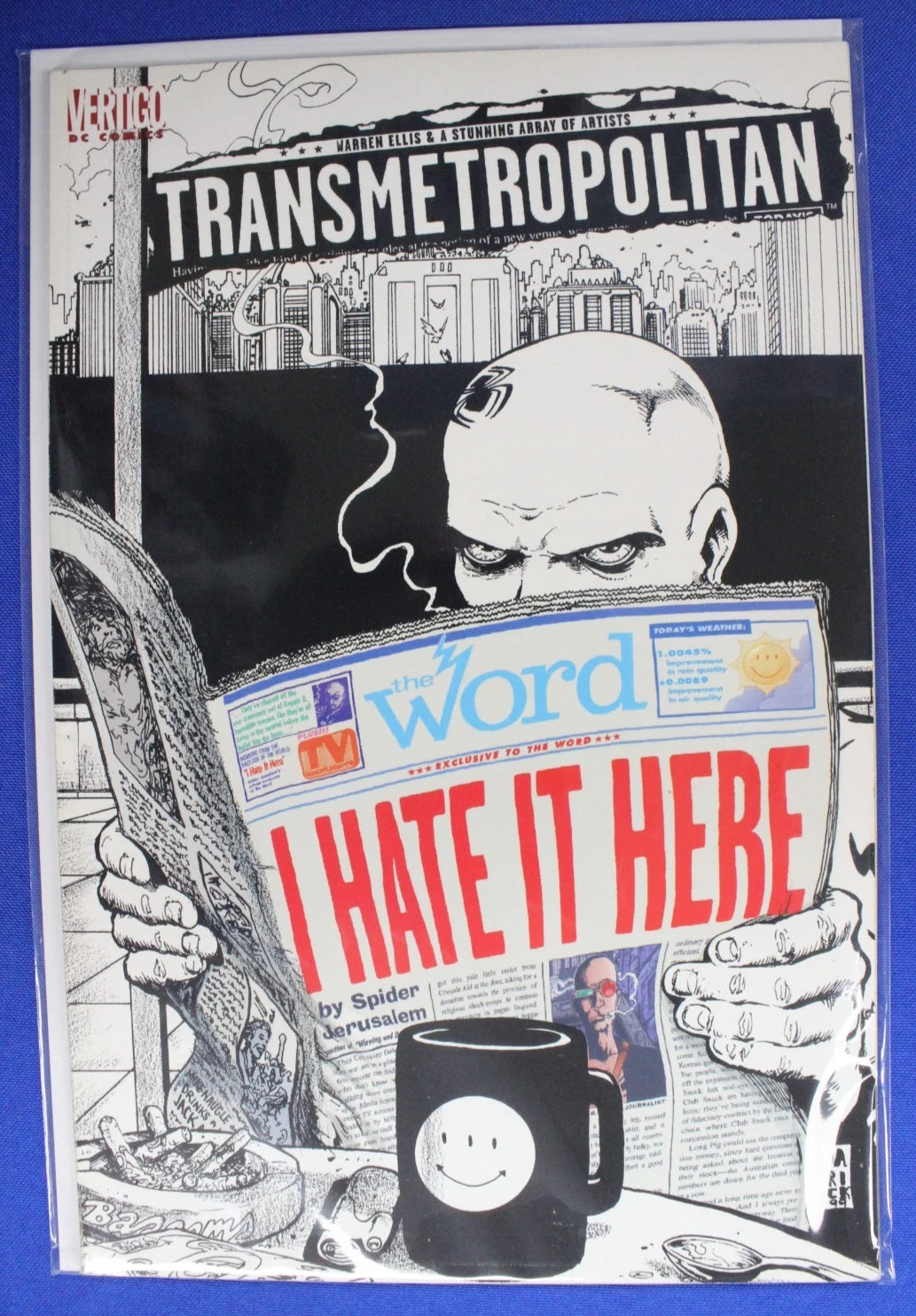 Transmetropolitan #1-60 + Extras Near Complete Set (NO #3) VF-VF/NM