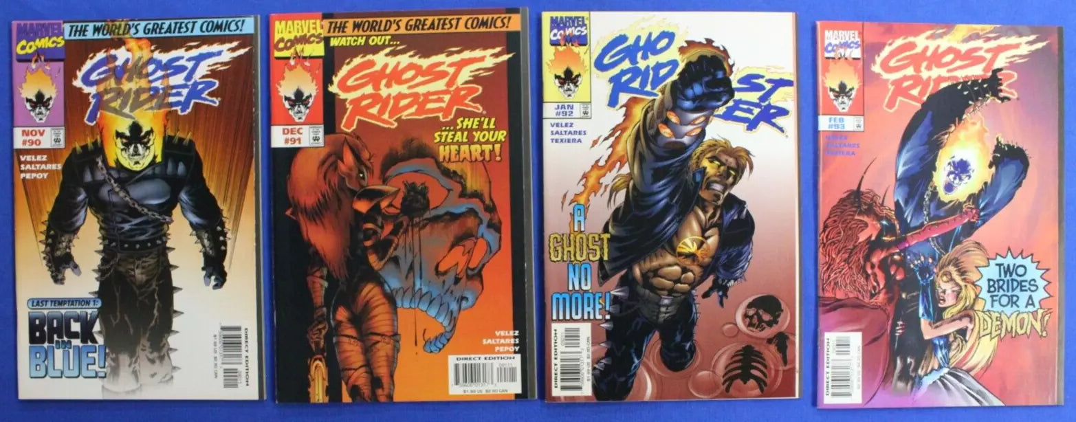 Ghost Rider #1-93 + Annuals Complete Set VF-VF/NM