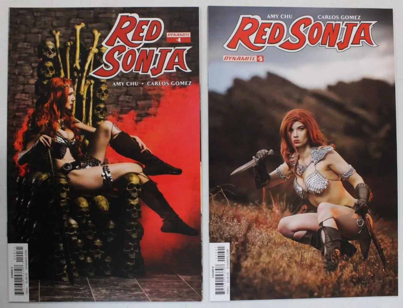 Red Sonja #0, 1-25 Complete Set Cosplay Covers
