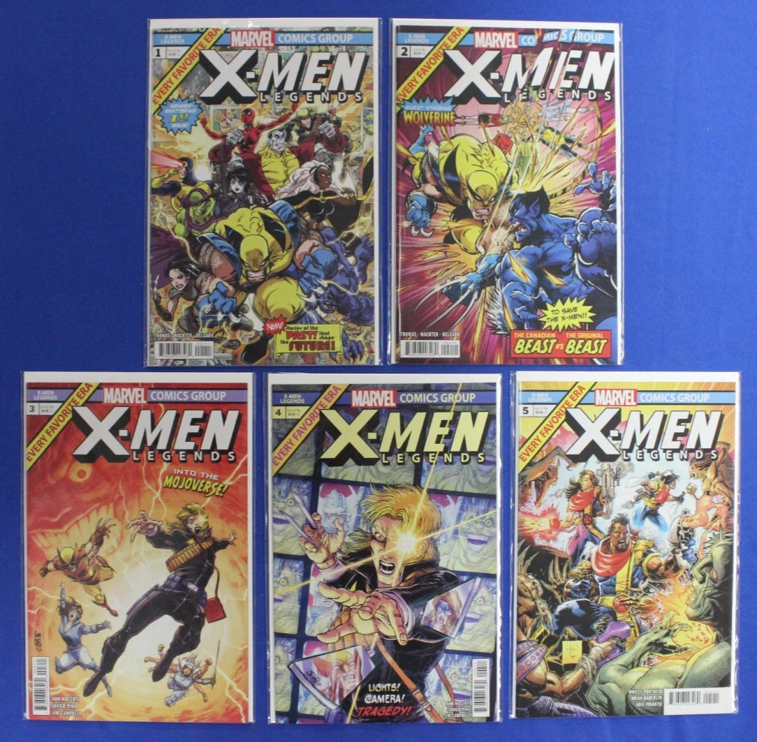 X-Men Legends #1-12 2021 Complete Set + 2022 #1-5 (No 6) VF/NM