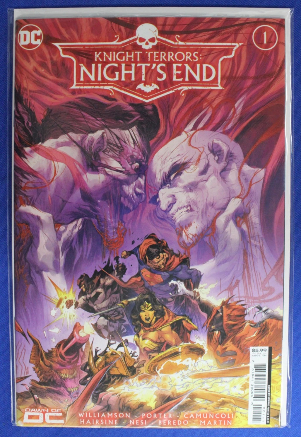 Knight Terrors #1-4 + First Blood, Night's End & Variants Lot of 9 VF/NM