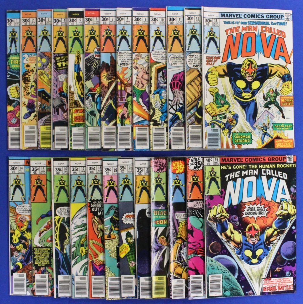 Nova #1-25 Complete Set FN/VF