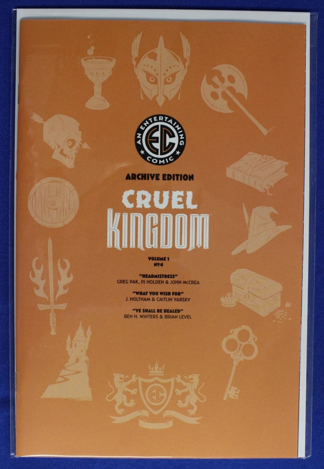 EC Cruel Kingdom #1-4 All 1:50 Variants Complete Set VF/NM