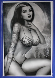 Zirty Girlz #2 Lily Munster Tattoo SIGNED by Nathan Szerdy w/ COA NM-