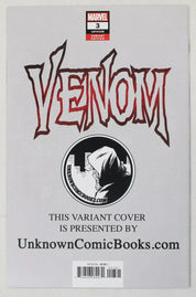 Venom #3 Unknown Exclusive Tyler Kirkham Variant NM-