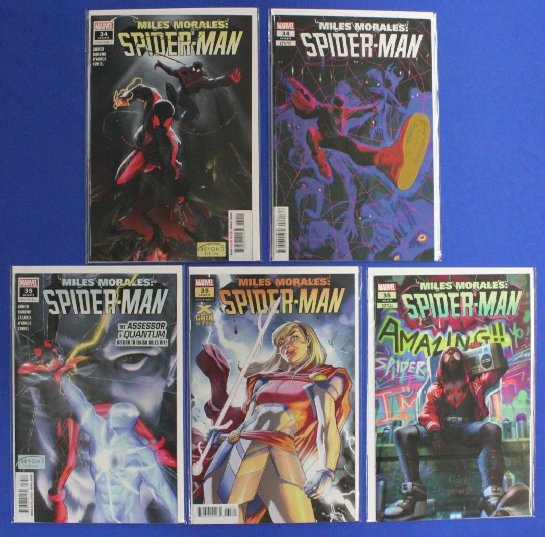 Miles Morales Spider-Man #1-41 Near Complete Set Lot of 87 VF/NM