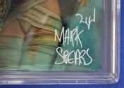 Mark Spears Monsters #4 Metal Cover CBCS 9.8 NM/M SIGNED