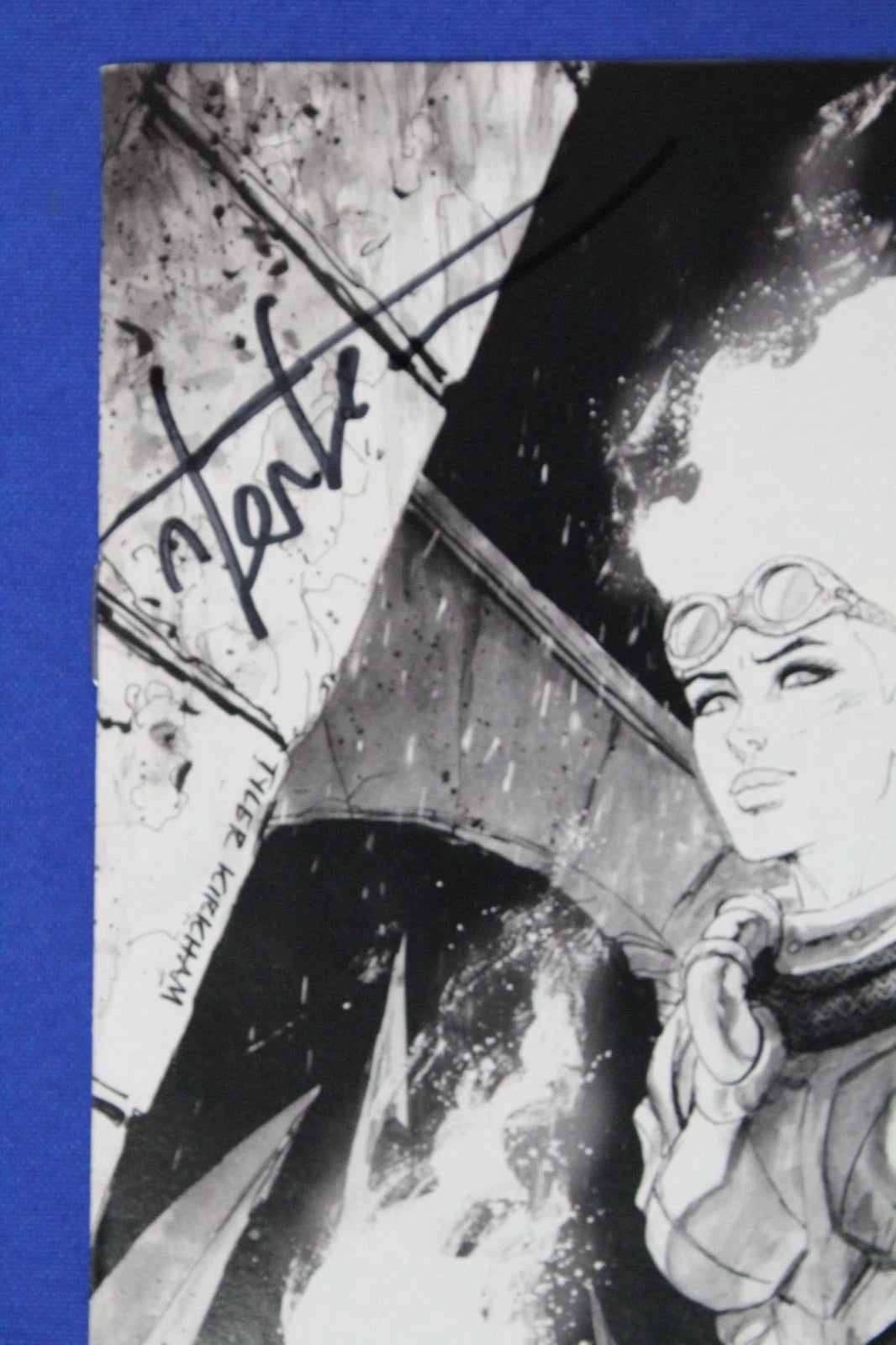 MTG Chandra #1 Limited Tyler Kirkham Sketch Variant SIGNED w/ COA VF/NM