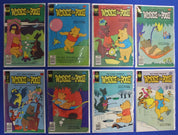 Winnie the Pooh #6 7 8 9 10 12 18 24 Lot of 8 Comics GD