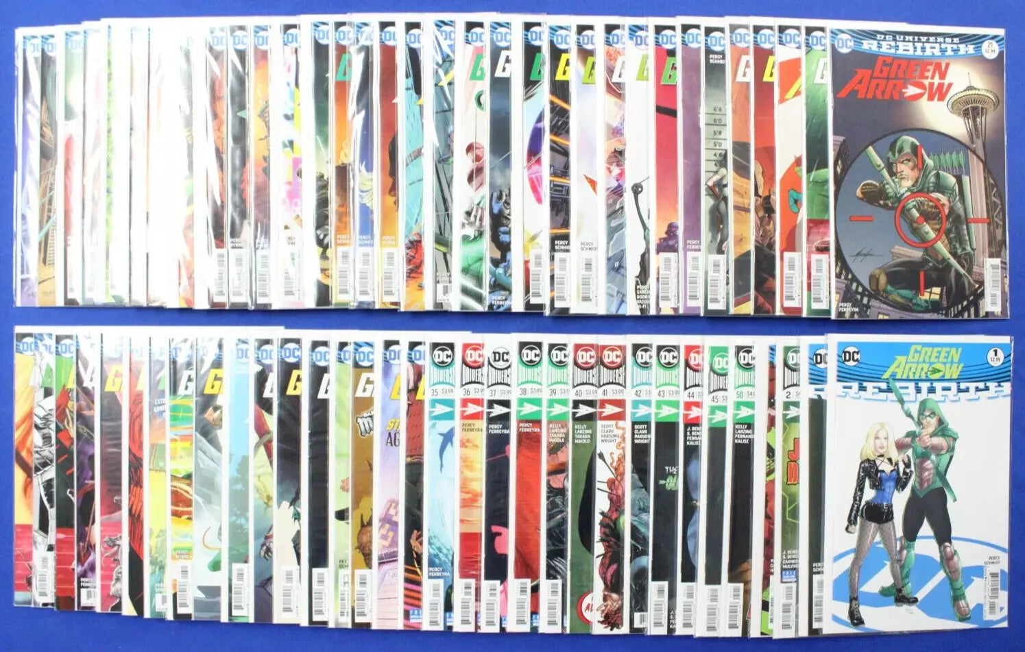 Green Arrow #1-50 Near Full Set (NO 46-49) + Variants & Extras VF/NM