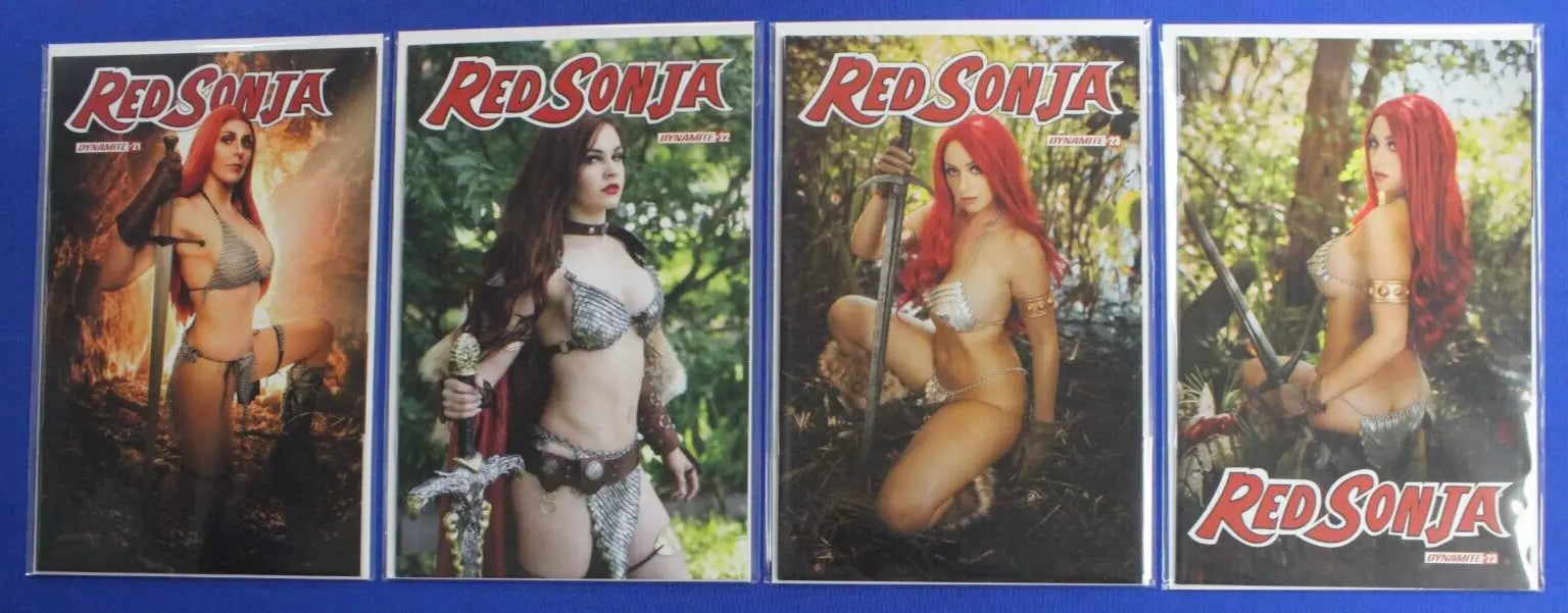 Red Sonja #1-28 Full Cosplay Cover Set + Lord of Fools VF/NM
