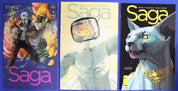 Saga #2-6, #8-66 Near Complete Set + 2nd & 3rd Prints VF/NM