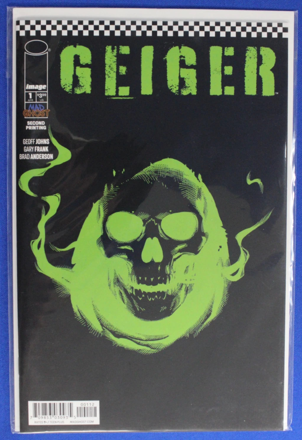 Geiger #1-6 Near Complete Set (Missing #4) VF/NM