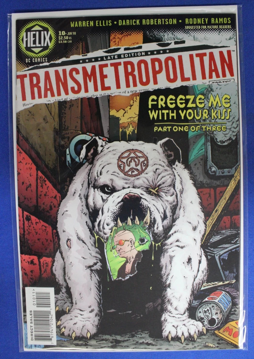 Transmetropolitan #1-60 + Extras Near Complete Set (NO #3) VF-VF/NM